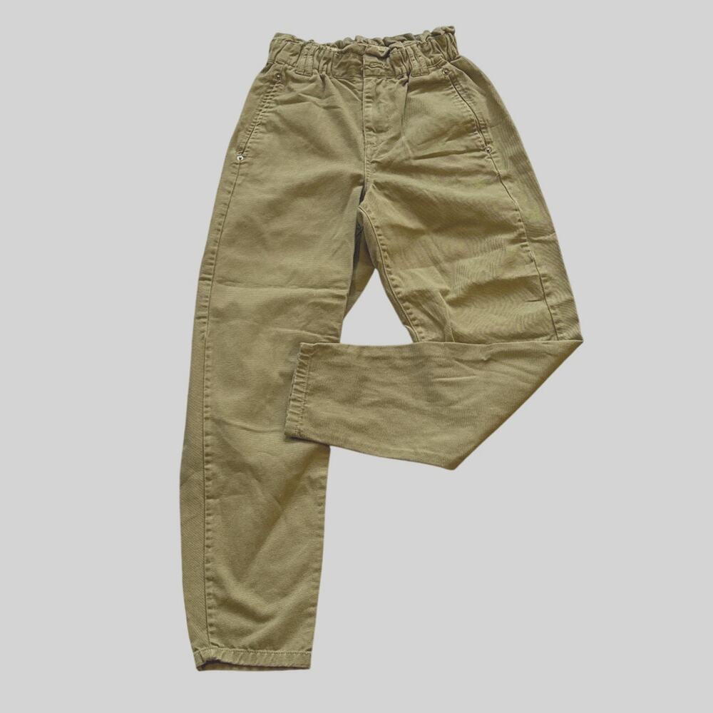 GB Pull On Tapered Leg Pant Olive Green XS